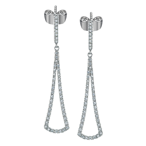 ZE719 Earring in 14k Gold with Diamonds 220150